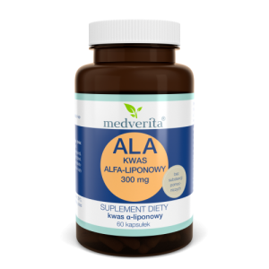 ALA Kwas Alfa-liponowy 300 mg - 60 kapsułek
