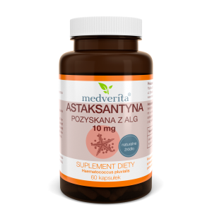 Astaksantyna pozyskana z alg 10 mg - 60 kapsułek