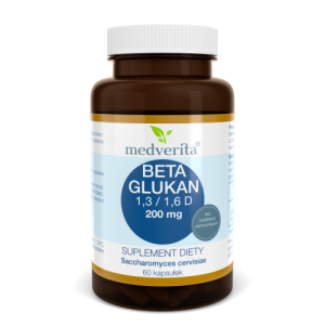Beta Glukan 1,3 / 1,6 D 200mg - 60 kapsułek