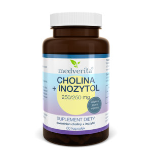 Cholina + Inozytol 250/250mg - 60 kapsułek