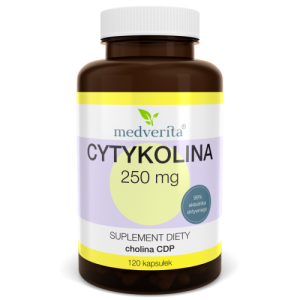 Cytykolina 250 mg - 120 kapsułek