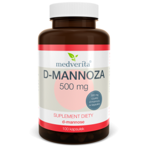 D-mannoza 500mg - 100 kapsułek