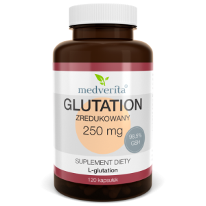 Glutation zredukowany 250 mg - 120 kapsułek