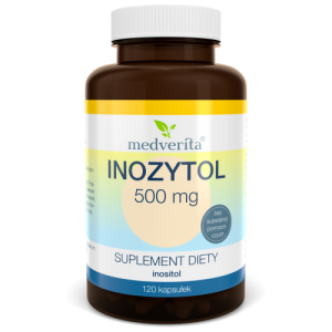 Inozytol 500mg - 120 kapsułek
