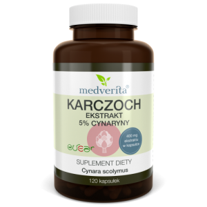 Karczoch ekstrakt Evear® - 120 kapsułek