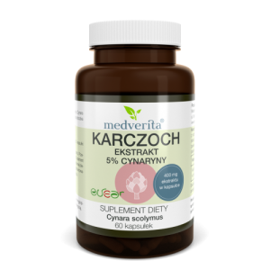 Karczoch ekstrakt Evear® - 60 kapsułek