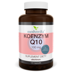 Koenzym Q10 ubichinon 100 mg - 120 kapsułek