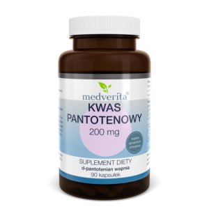 Kwas Pantotenowy 200mg - 90 kapsułek