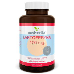 Laktoferyna 100 mg - 120 kapsułek