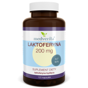Laktoferyna 200 mg - 120 kapsułek