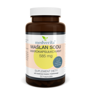 Maślan Sodu mikrokapsułkowany - 50 kapsułek