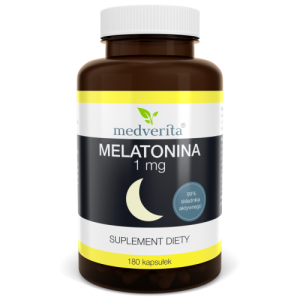 Melatonina 1 mg - 180 kapsułek