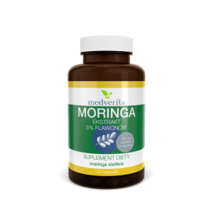 Moringa ekstrakt 5% flawonów 120 kapsułek