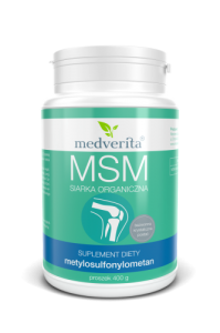 MSM siarka organiczna - proszek 400 gramów