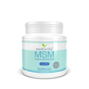 MSM siarka organiczna OptiMSM® - proszek 400 gramów