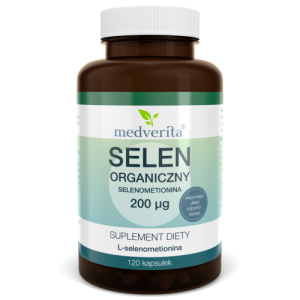 Selen Organiczny L-Selenometionina 200µg - 120 kapsułek
