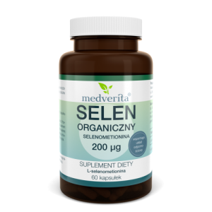 Selen Organiczny L-Selenometionina 200µg - 60 kapsułek