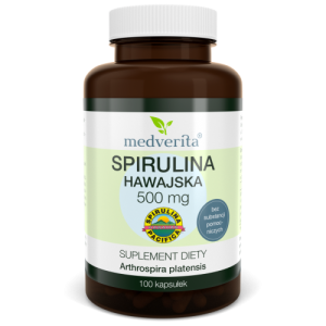 Spirulina hawajska Pacifica® 500 mg - 100 kapsułek
