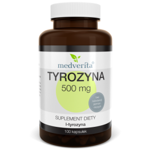 Tyrozyna L-tyrozyna 500 mg - 100 kapsułek