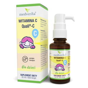 Witamina C Quali®-C - krople dla dzieci - 30 ml