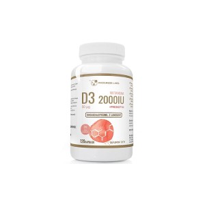 Naturalna Witamina D3 Forte 2000IU 50mcg 120 kapsułek