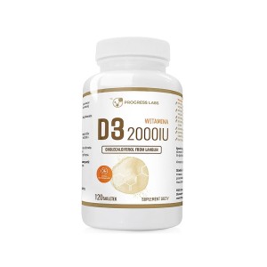 WITAMINA D3 FORTE 2000IU 50µg 120 tabletek