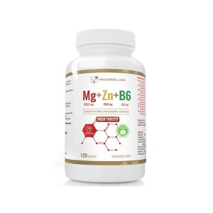 ZMA Magnez+Cynk+B6 Mega Dawka 120 tabletek