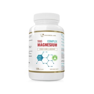 Magnez Complex 400mg MAGNEZ TRZY FORMY Produkt Vege 120 Kapsułek