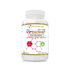 CHELAT CYNKU 5mg VIRBLOKER JUNIOR do ssania60 Tabletek