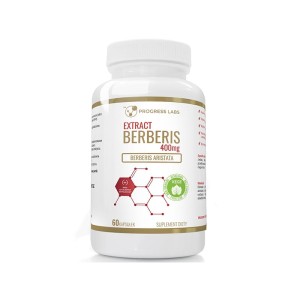 Berberis Aristata Berberyna Extract 5:1 400mg Produkt Vege 60Kapsułek