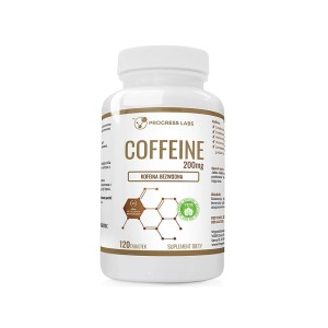 Kofeina 200mg Pamięć Koncentracja Produkt Vege 120 tabletek