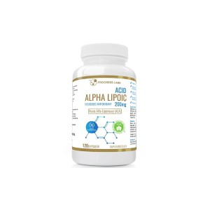 Kwas Alfa Liponowy (ALA) 200mg Produkt Vege120 kapsułek