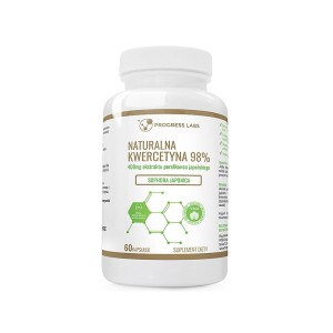 Naturalna Kwercetyna 400mg ekstraktu perełkowca japońskiego Produkt Vege 60 Kapsułek