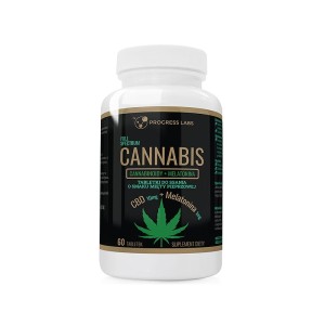 CBD 10mg + Melatonina 1mg FULL SPECTRUM DOBRY SEN 60 tabletek do ssania PRODUKT VEGE