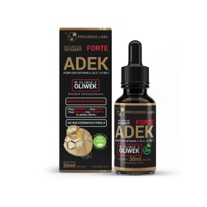 Witamina ADEK Complex A, D3, E, K2 MK-7 w Kroplach 30ml