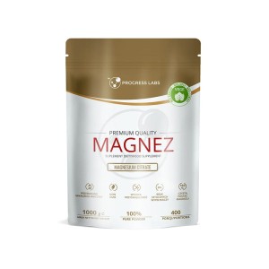 Magnez w Proszku Cytrynian Magnezu 1kg Produkt Vege
