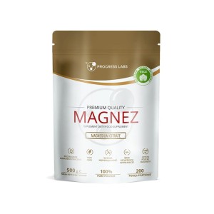 Magnez Cytrynian Magnezu w Proszku 500g Produkt Vege