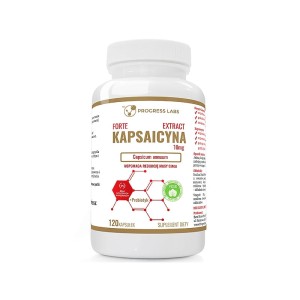Kapsaicyna Forte Extract + Prebiotyk Produkt Vege 120 Kapsułek