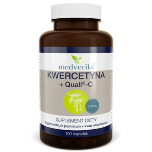 Kwercetyna 250mg + Quali®-C - 50 kapsułek